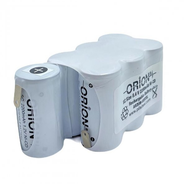 Vestel Uyumlu ORION 8.4v 2200mAh Şarjlı Süpürge Pili - 4