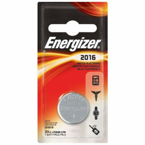 Energizer CR2016 3V Lityum Pil