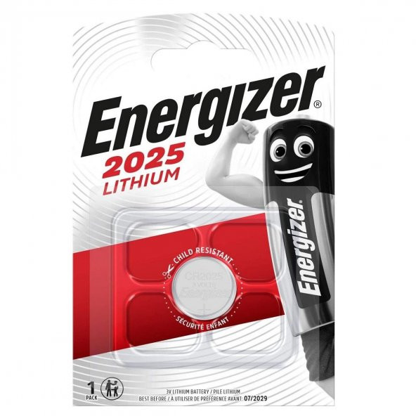 Energizer CR2025 3V Lityum Pil