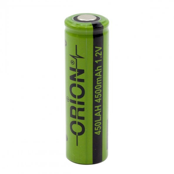 Orion 4500 mAh 450 LAH 1.2 V Ni-MH Şarj Edilebilir Pil