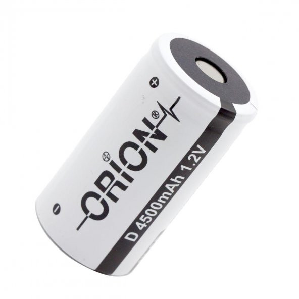 Orion 1.2V Ni-Cd D 4500mAh Büyük Boy Şarj Edilebilir Pil - 3