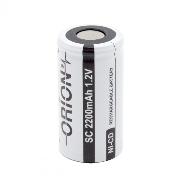 Orion 1.2V Ni-Cd SC 2200mAh Şarj Edilebilir Pil - 2
