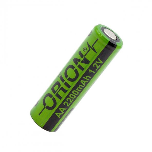 Orion 1.2V Ni-Mh AA 2200mAh Şarj Edilebilir Kalem Pil - 2