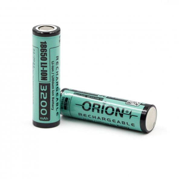 Orion 18650 3.7V 3200Mah 3C Şarj Edilebilir Li-İon Pil - 2