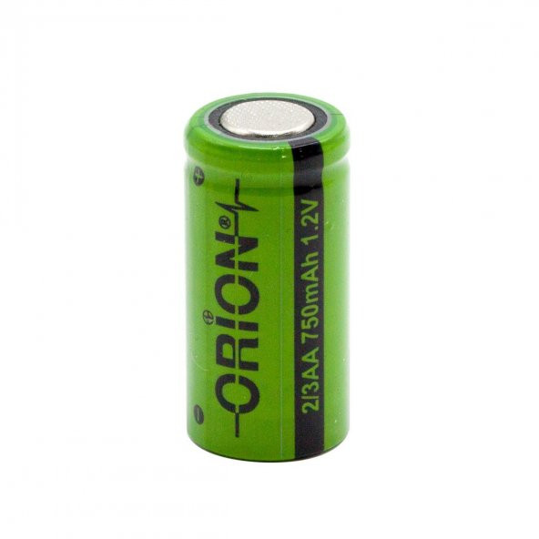 Orion 1.2V Ni-Mh 2/3AA 750mAh Şarj Edilebilir Pil