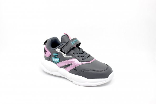 Jump 25781 Kız Çocuk Cırtlı Spor Ayakkabı - 2