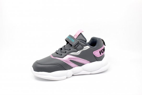 Jump 25781 Kız Çocuk Cırtlı Spor Ayakkabı - 3