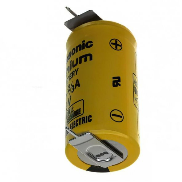 Panasonic BR-2/3A  3V Lityum Pil 2 Ayaklı