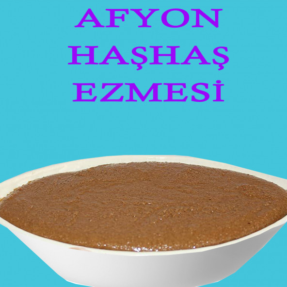 1000 gr Sarı Haşhaş Ezmesi AfyonKarahisar