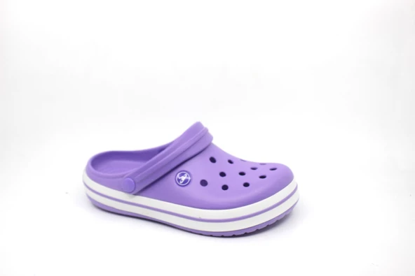 Akınal Bella 195 Lila - Beyaz - Mor Sabo Terlik - Resim 2