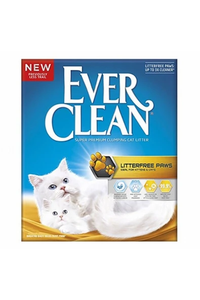 Ever Clean LitterFree Paws Patilere Yapışmayan Kedi Kumu 10 Lt