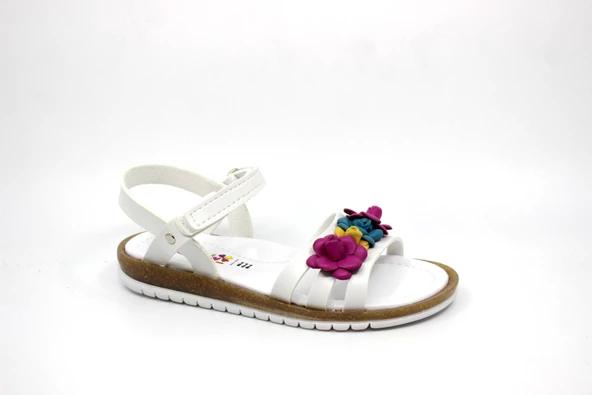 Kız Çocuk Cırtlı Sandalet Wendy 25 - Resim 2