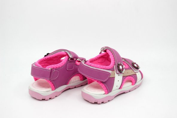 Kız Bebek Cırtlı Sandalet - 5