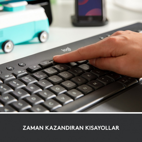 Logitech Signature K650 Bilek Destekli Kablosuz Grafit Klavye 920-010919 - 3