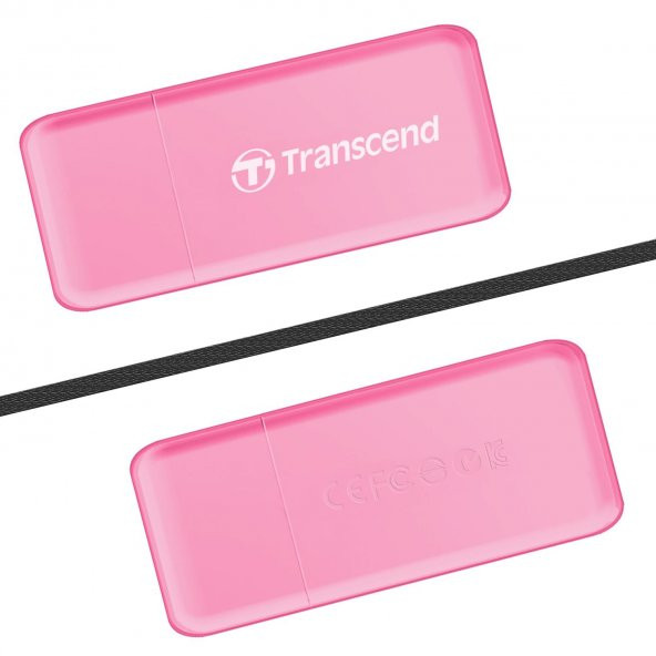 Transcend TS-RDF5R SD/microSD USB 3.1 Kart Okuyucu Pembe - 7