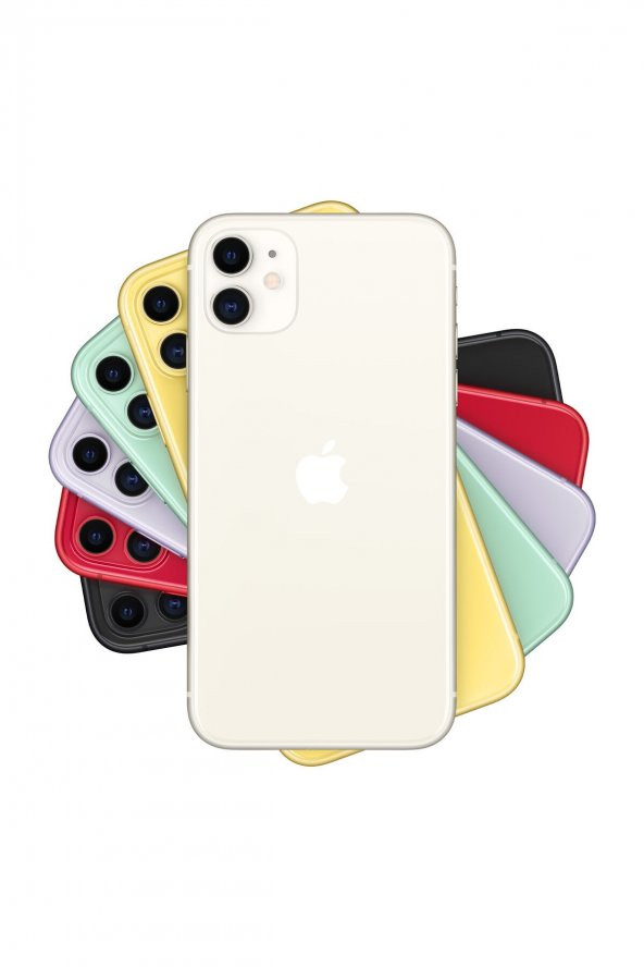 iPhone 11 128GB Beyaz Cep Telefonu (Apple Türkiye Garantili) Aksesuarsız Kutu - 4