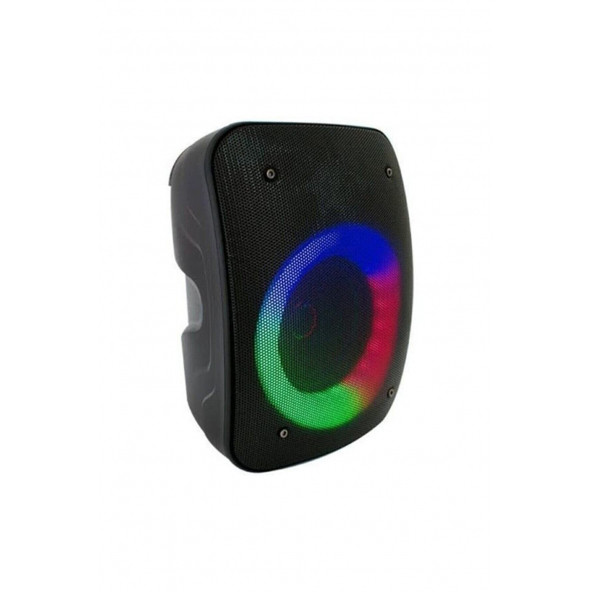Kts-1110 Taşınabilir Extrabas Bluetooth Hoparlör, Işıklı Rgb Ledli Ses Sistemi Mikrofon Girişi