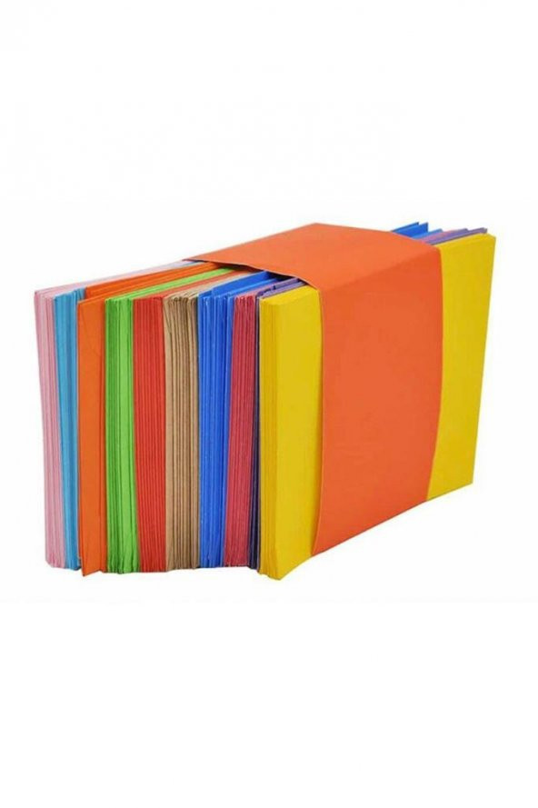100 Adet 10 Farklı Renk 75x90mm Hediye Doğum Günü Dilekleri Zarfı - 3