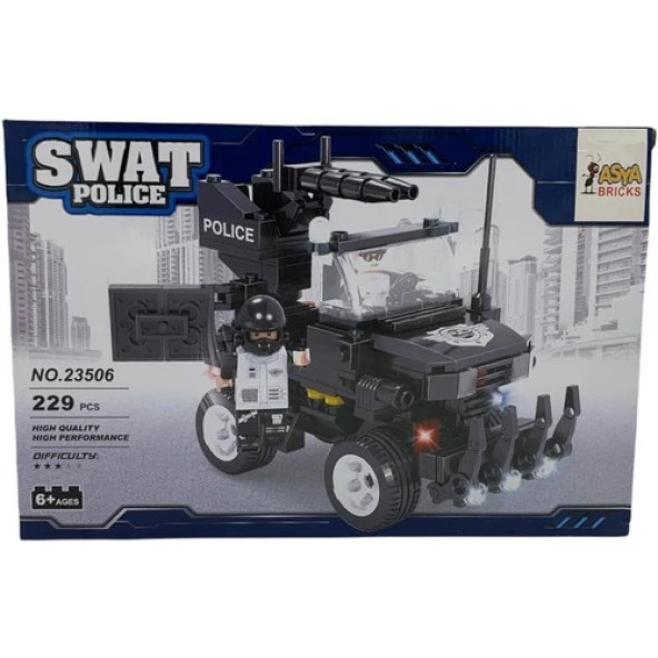 Ant Bricks Swat Police 23506 229 Parça Lego Lisanslı Ürün