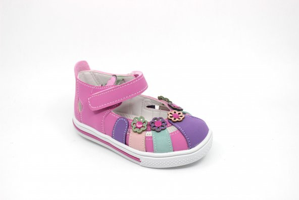 Kız Bebek Ortopedik Sandalet Ayakkabı ŞirinBebe 2603 - 2