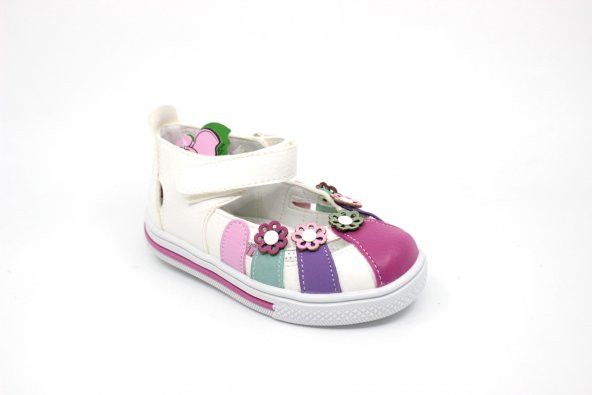 Kız Bebek Ortopedik Sandalet Ayakkabı ŞirinBebe 2601 - 2