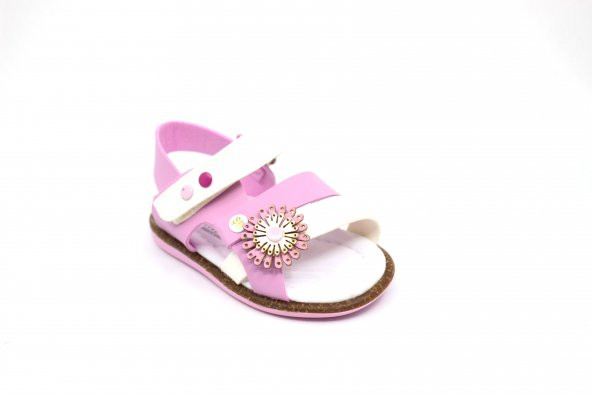 İlk Adım Ortopedik Kız Bebek Sandalet Ayakkabı Şirin Bebe 2716 - 2