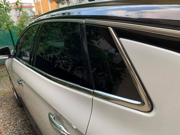 Opel Grandland X Cam Çerçevesi 14 Prç Krom 2017 + - 2