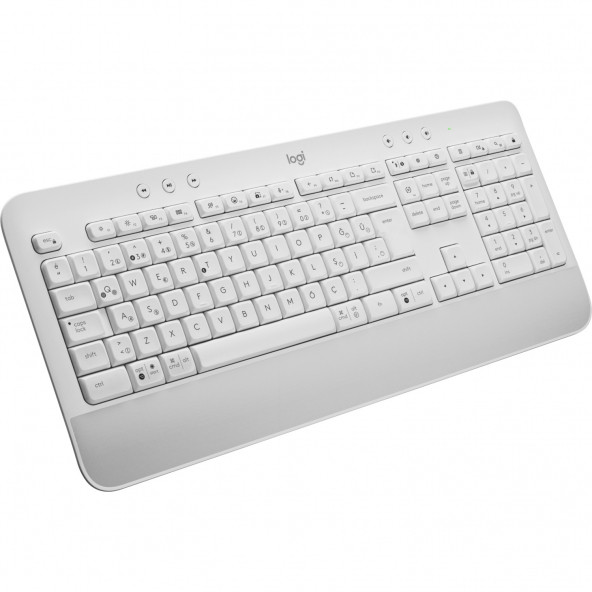 Logitech Signature K650 Bilek Destekli Kablosuz Beyaz Klavye 920-010973