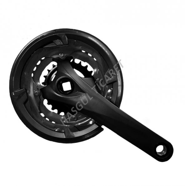 Hsgl Bisiklet Mtb 42x34x24 170mm Siyah Aynakol Bisiklet Yedek Parça - 4