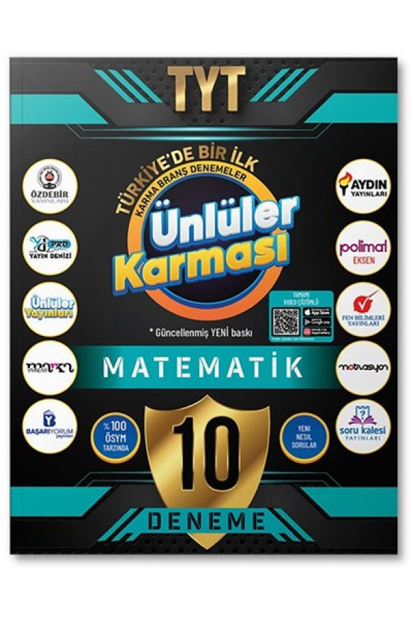 TYT Matematik 10 Karma Deneme Ünlüler Karması - 2