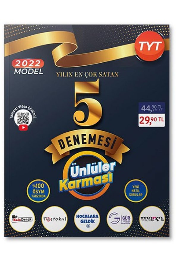 TYT Genel 5 Deneme Ünlüler Karması - 2
