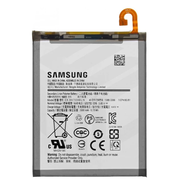 Samsung Galaxy M10 M105 Uyumlu Batarya 3300 mAh