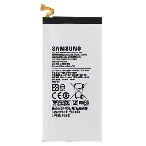 Samsung Galaxy A7 A700 Uyumlu Batarya 2600 mAh EB-BA700ABE