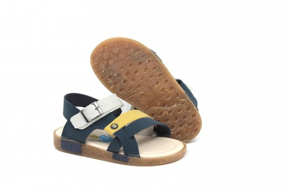 ŞirinBebe 2770 Erkek Bebek Ortopedik Sandalet Ayakkabı - 4