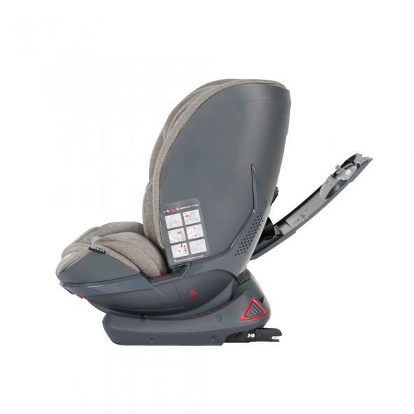 Prego Cabrio İzofixli 9-36 kg Beige - 3