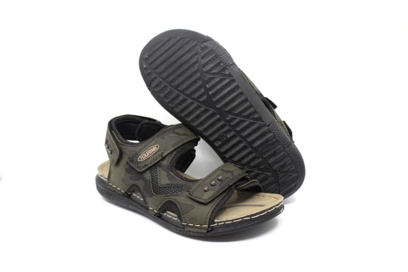 Erkek Cırtlı Sandalet - 7