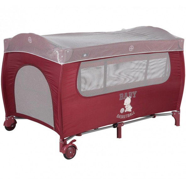 Sunny Baby 9142 Joy Plus Bordo Park Yatak - 2