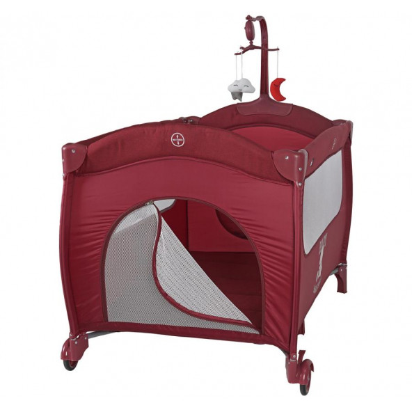 Sunny Baby 9142 Joy Plus Bordo Park Yatak - 3