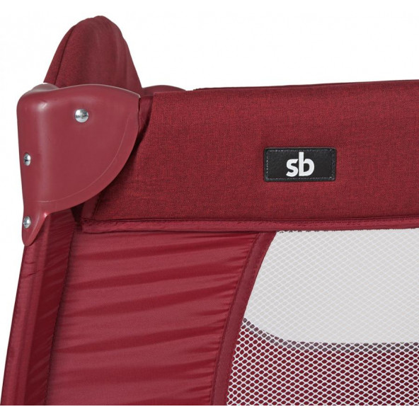 Sunny Baby 9142 Joy Plus Bordo Park Yatak - 4