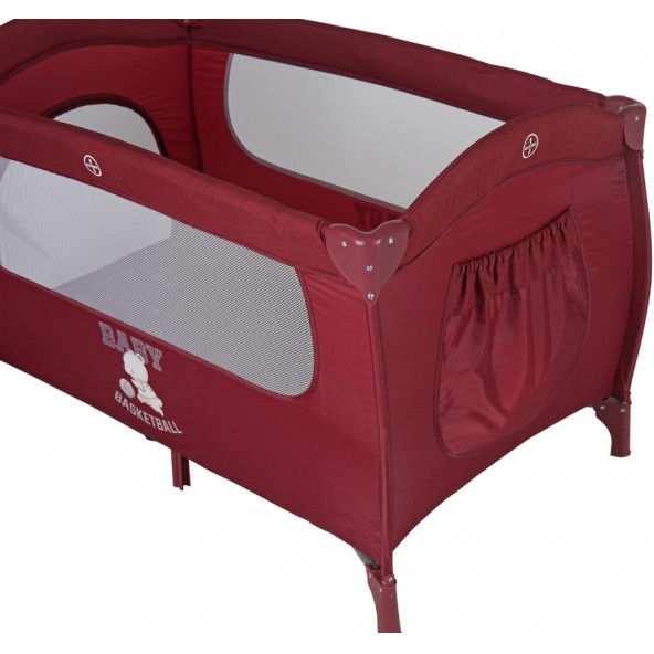 Sunny Baby 9142 Joy Plus Bordo Park Yatak - 6
