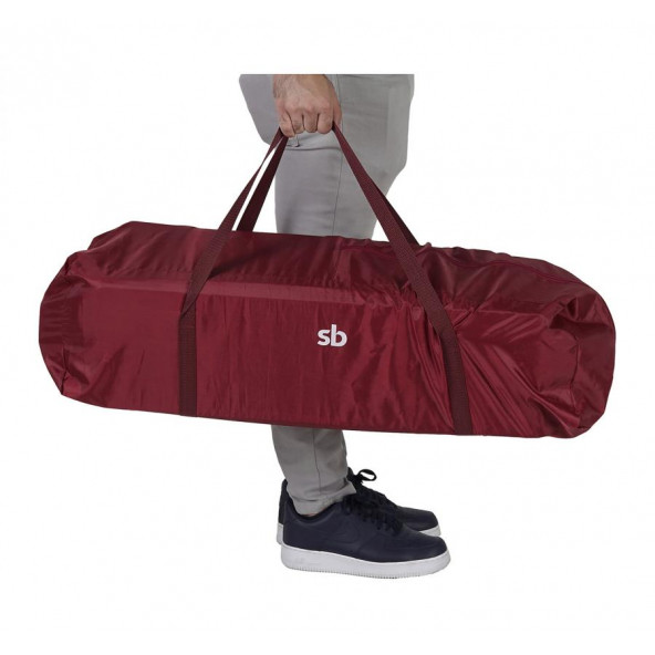 Sunny Baby 9142 Joy Plus Bordo Park Yatak - 9