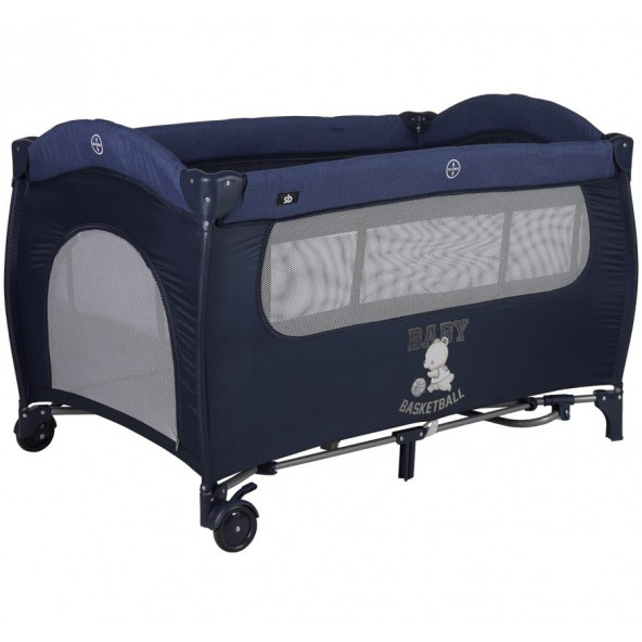 Sunny Baby 9142 Joy Plus Lacivert Park Yatak - 2