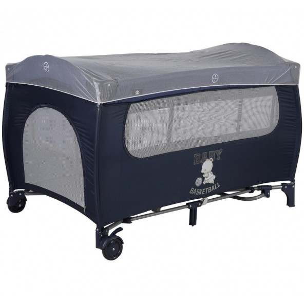 Sunny Baby 9142 Joy Plus Lacivert Park Yatak - 3
