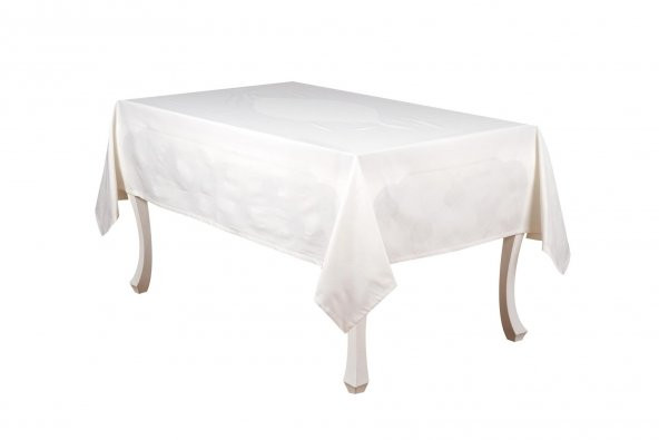 Finezza Aslı Lüx Jakar Polycotton TP Kumaş  Masa Örtüsü 160x300 cm - 1239 - 7