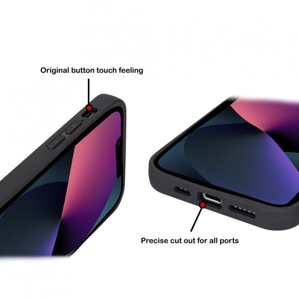 Bouletta Apple iPhone 14 Pro Max Uyumlu Deri Arka Kapak FXCP BRN4 - 4