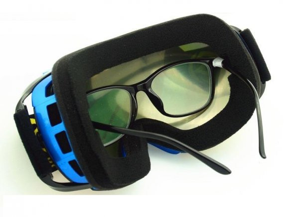 UV400 Korumalı Antisis Özellikli 3 Katmanlı Aynalı Snowboard Kayak Gözlüğü - 2