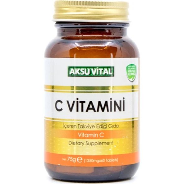 Aksu Vital C Vitamini 60 Tablet 1250 gr