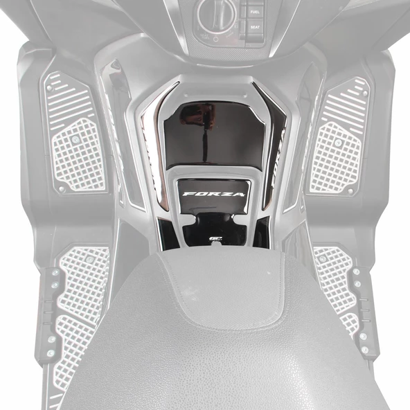 GP Kompozit Honda Forza 250 2018-2025 Uyumlu Tank Pad Siyah - 3
