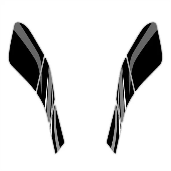 GP Kompozit Honda PCX 125 2021-2024 Uyumlu Yan Pad Gri - Resim 5