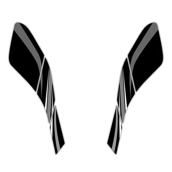 GP Kompozit Honda PCX 125 2021-2024 Uyumlu Yan Pad Gri - Resim 2